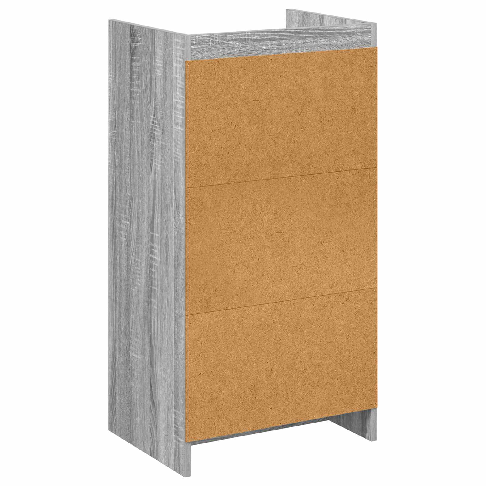 Schuhschrank Grau Sonoma 48 x 36 x 92 cm Holzwerkstoff