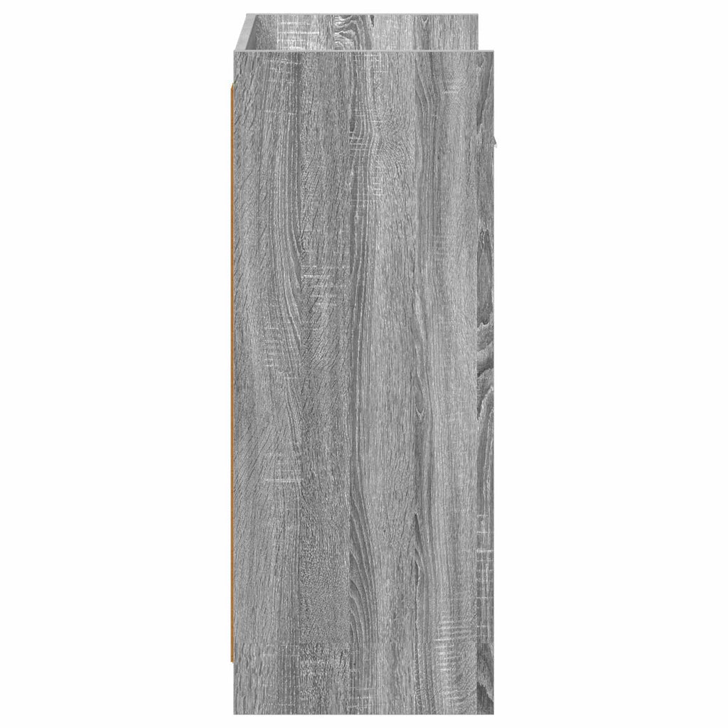 Schuhschrank Grau Sonoma 48 x 36 x 92 cm Holzwerkstoff