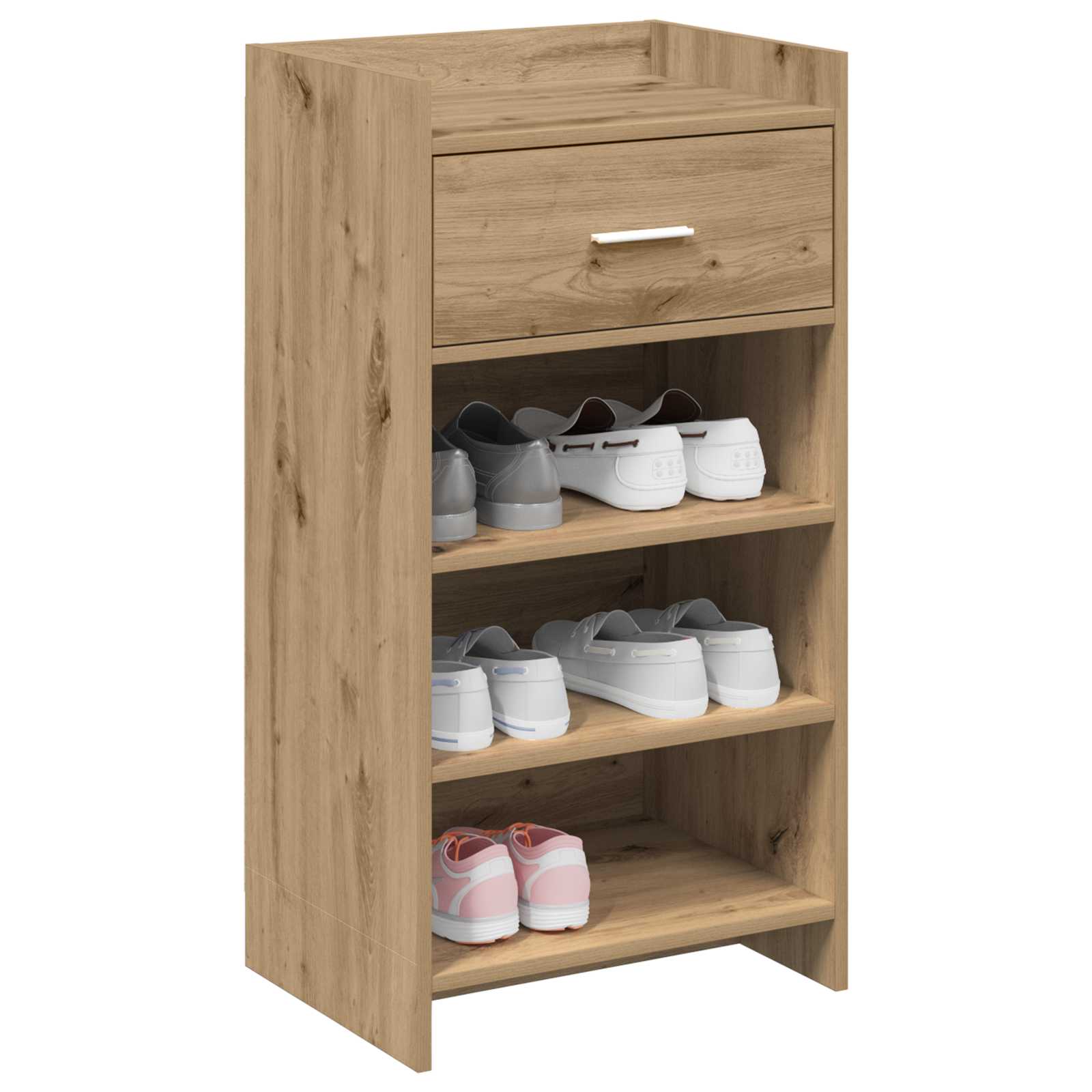 Schuhschrank Artisan-Eiche 48 x 36 x 92 cm Holzwerkstoff