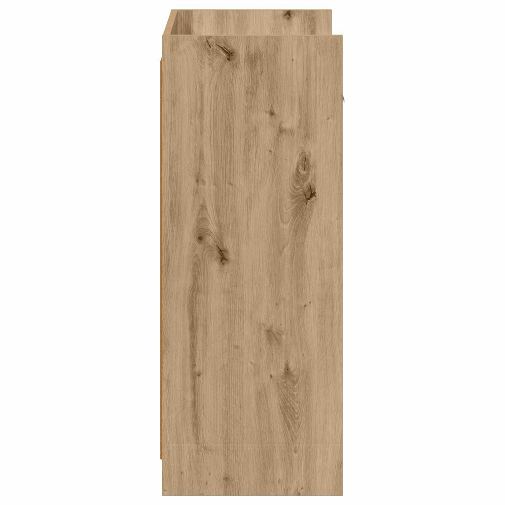 Schuhschrank Artisan-Eiche 48 x 36 x 92 cm Holzwerkstoff