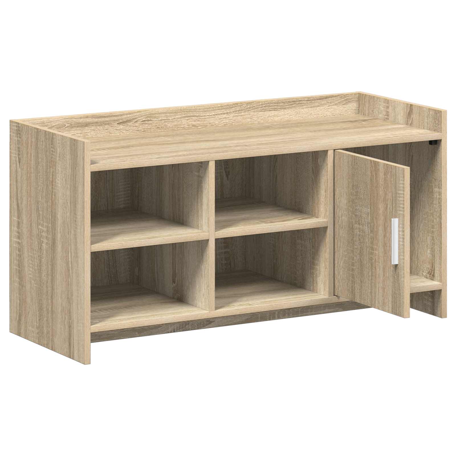 Schuhschrank Sonoma-Eiche 100 x 39,5 x 51 cm Holzwerkstoff