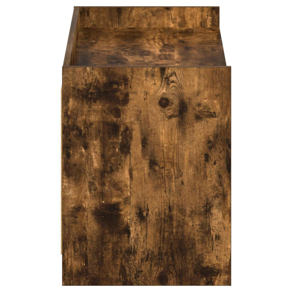 Schuhschrank Geräucherte Eiche 100 x 39,5 x 51 cm Holzwerkstoff