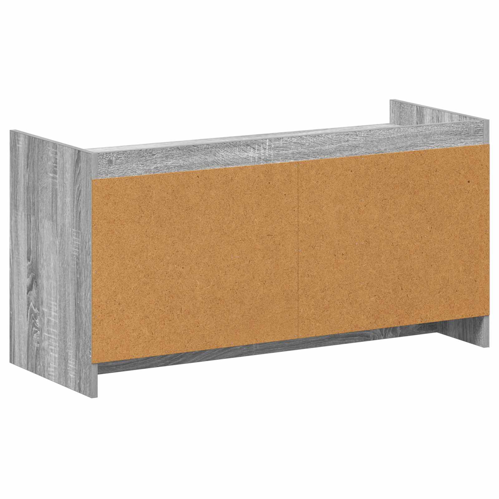 Schuhschrank Grau Sonoma 100 x 39,5 x 51 cm Holzwerkstoff