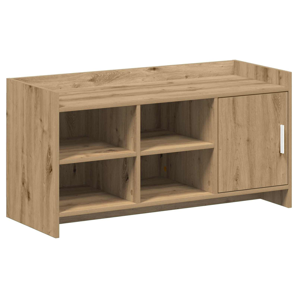 Schuhschrank Artisan-Eiche 100 x 39,5 x 51 cm Holzwerkstoff