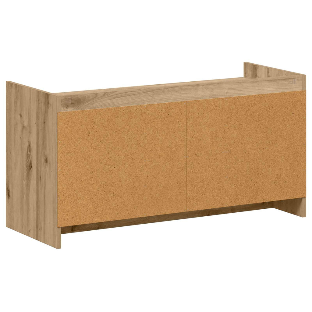 Schuhschrank Artisan-Eiche 100 x 39,5 x 51 cm Holzwerkstoff