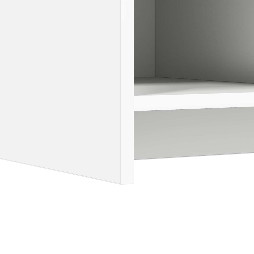 Schuhschrank mit Speicher Weiß 85 x 39,5 x 70 cm Holzwerkstoff