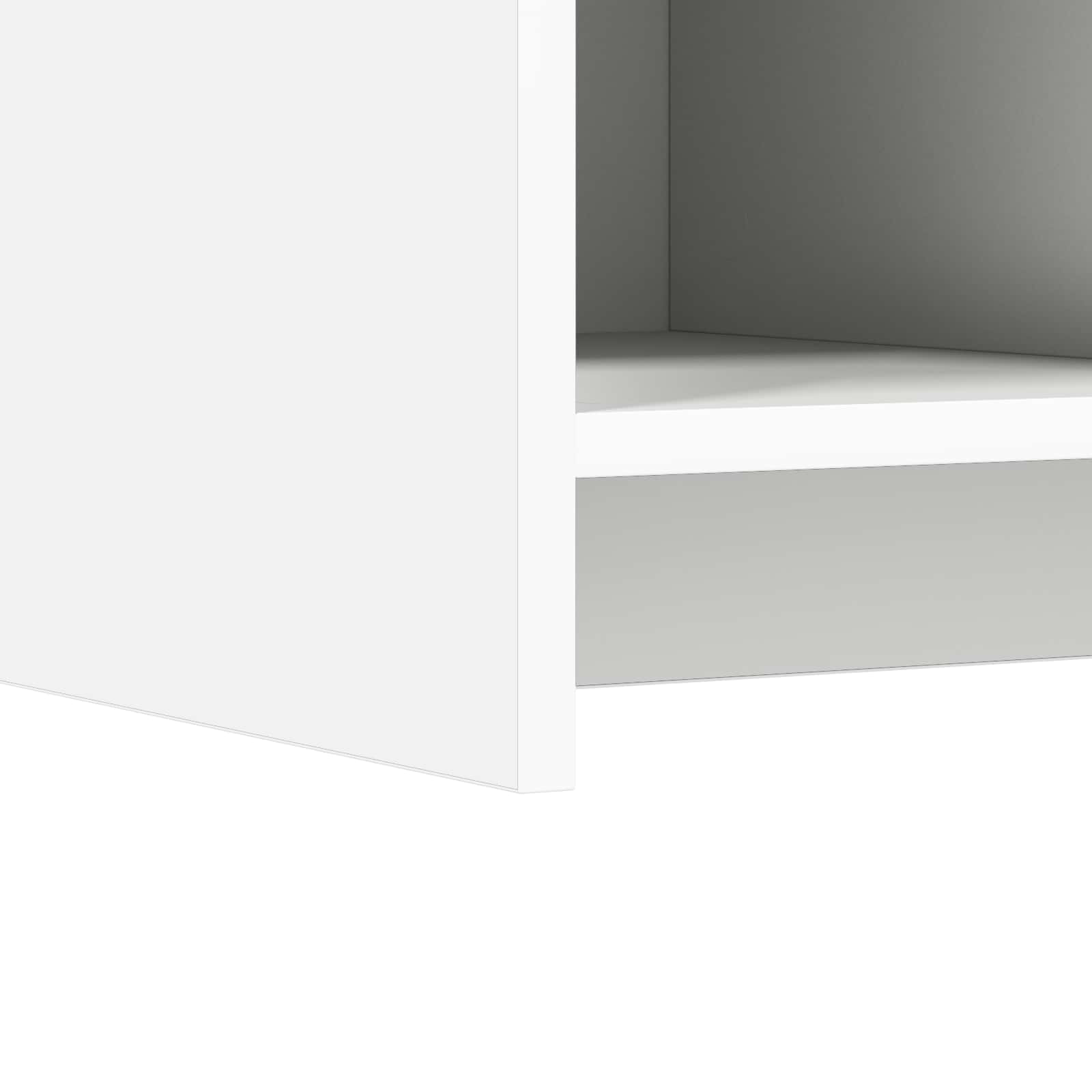 Schuhschrank mit Speicher Weiß 85 x 39,5 x 70 cm Holzwerkstoff