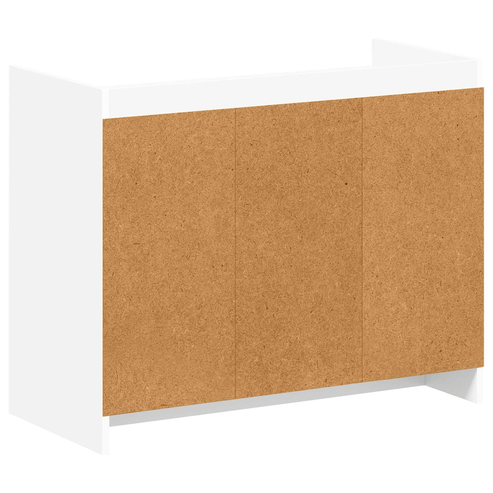 Schuhschrank mit Speicher Weiß 85 x 39,5 x 70 cm Holzwerkstoff