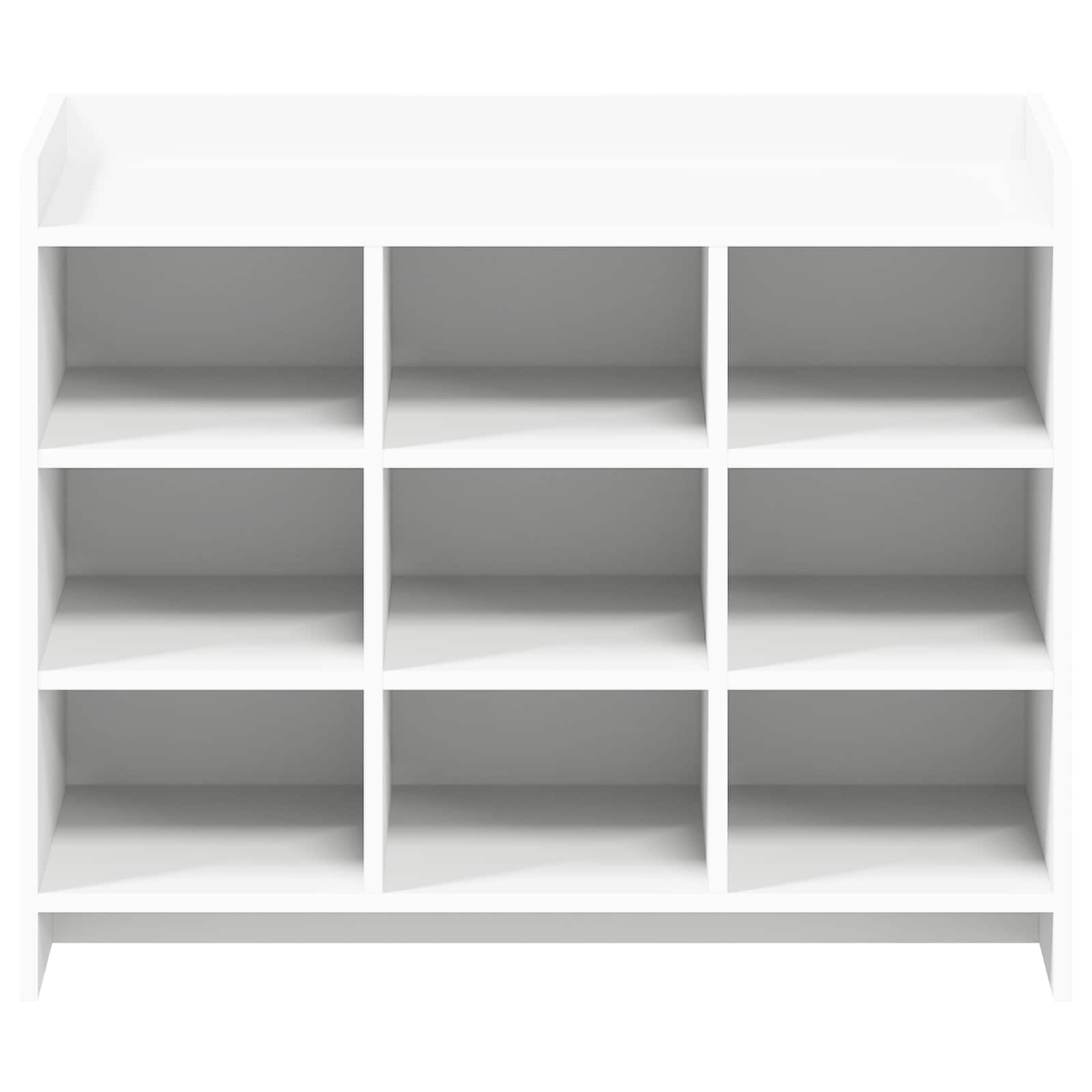 Schuhschrank mit Speicher Weiß 85 x 39,5 x 70 cm Holzwerkstoff
