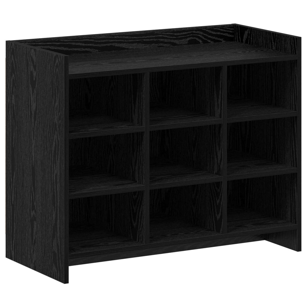 Schuhschrank Schwarze Eiche 85 x 39,5 x 70 cm Holzwerkstoff