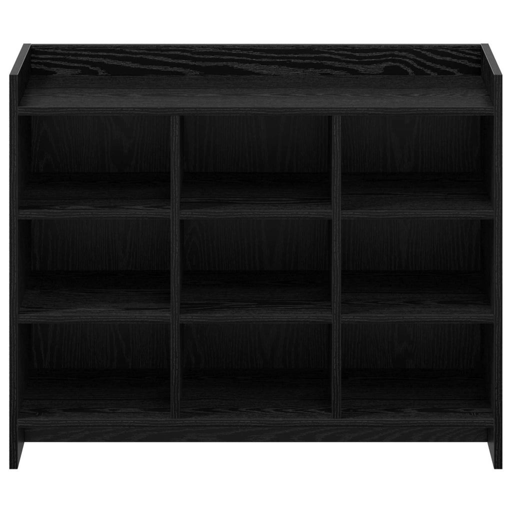 Schuhschrank Schwarze Eiche 85 x 39,5 x 70 cm Holzwerkstoff