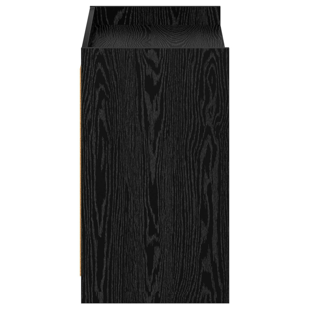 Schuhschrank Schwarze Eiche 85 x 39,5 x 70 cm Holzwerkstoff