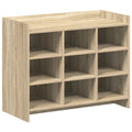 Schuhschrank Sonoma-Eiche 85 x 39,5 x 70 cm Holzwerkstoff