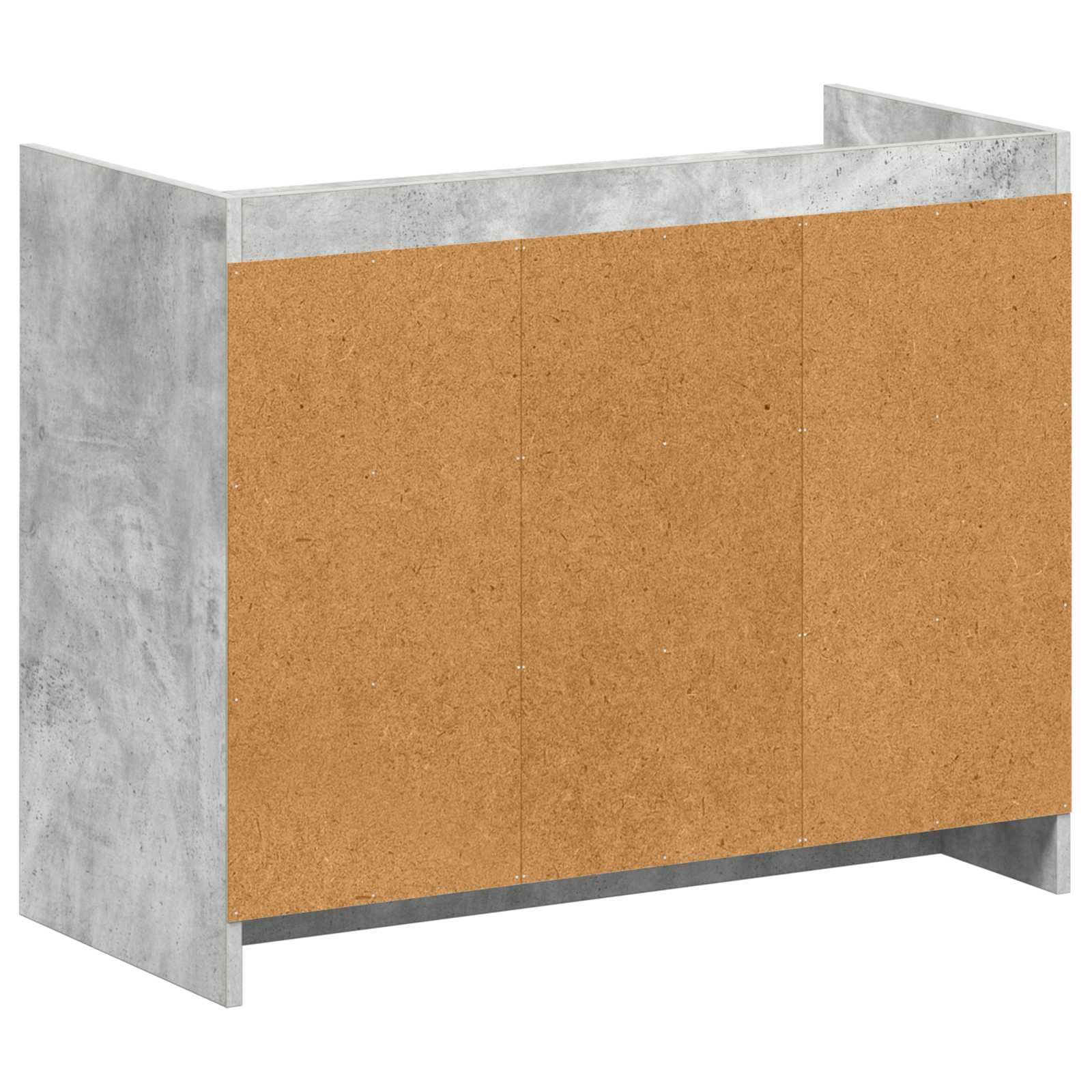 Schuhschrank Betongrau 85 x 39,5 x 70 cm Holzwerkstoff