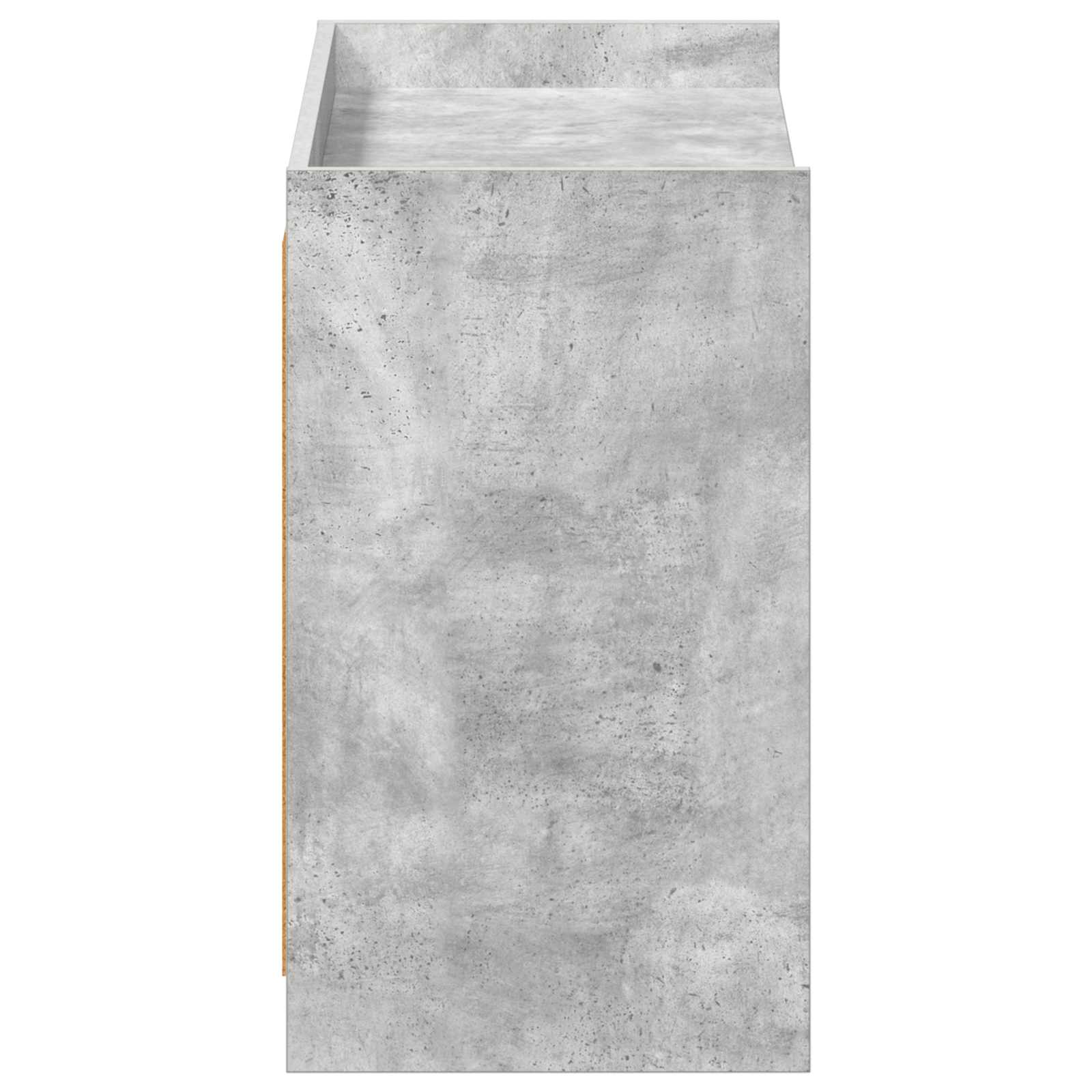 Schuhschrank Betongrau 85 x 39,5 x 70 cm Holzwerkstoff