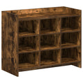Schuhschrank Geräucherte Eiche 85 x 39,5 x 70 cm Holzwerkstoff