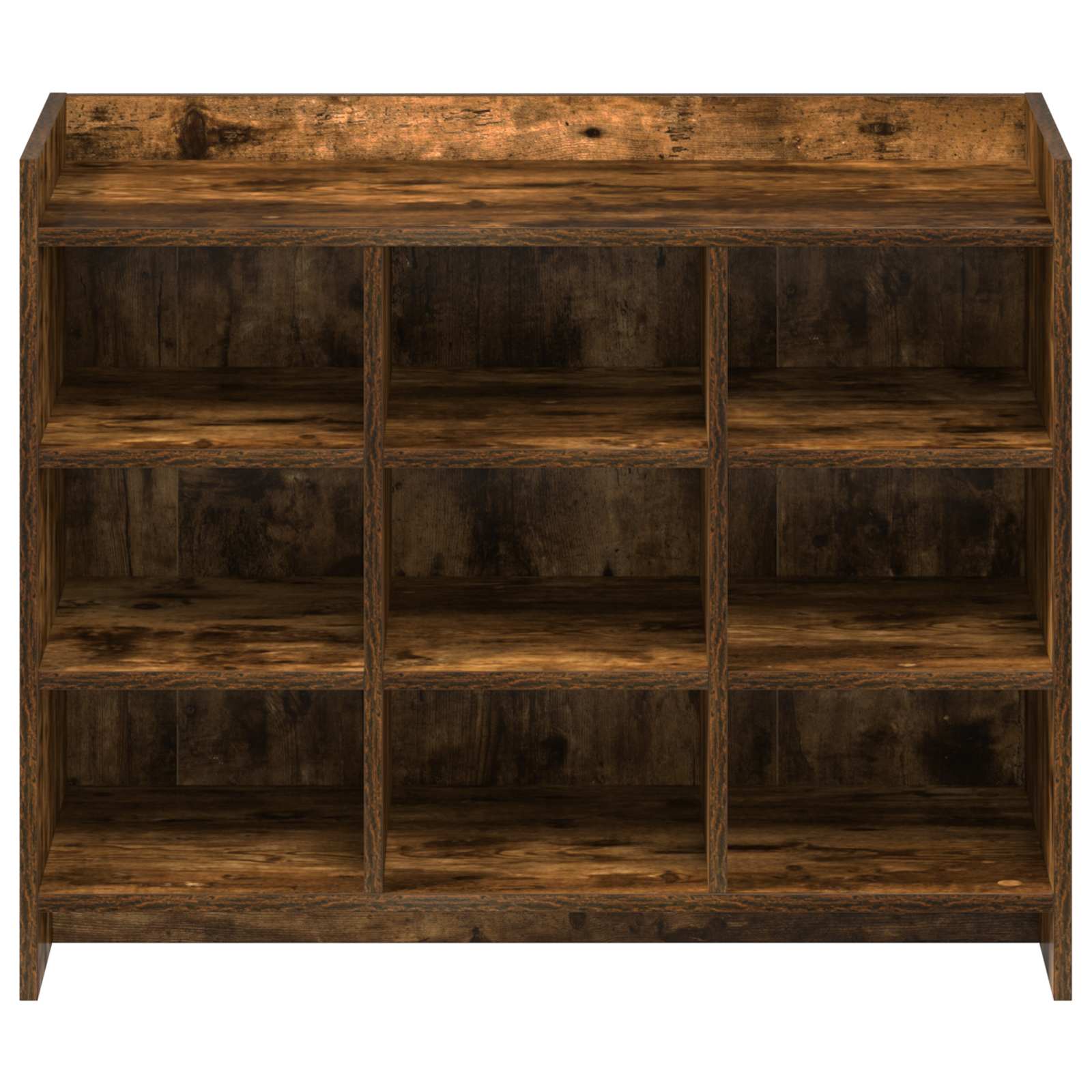 Schuhschrank Geräucherte Eiche 85 x 39,5 x 70 cm Holzwerkstoff