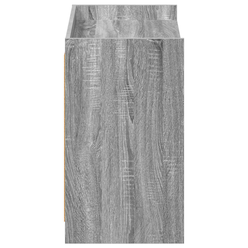 Schuhschrank Grau Sonoma 85 x 39,5 x 70 cm Holzwerkstoff
