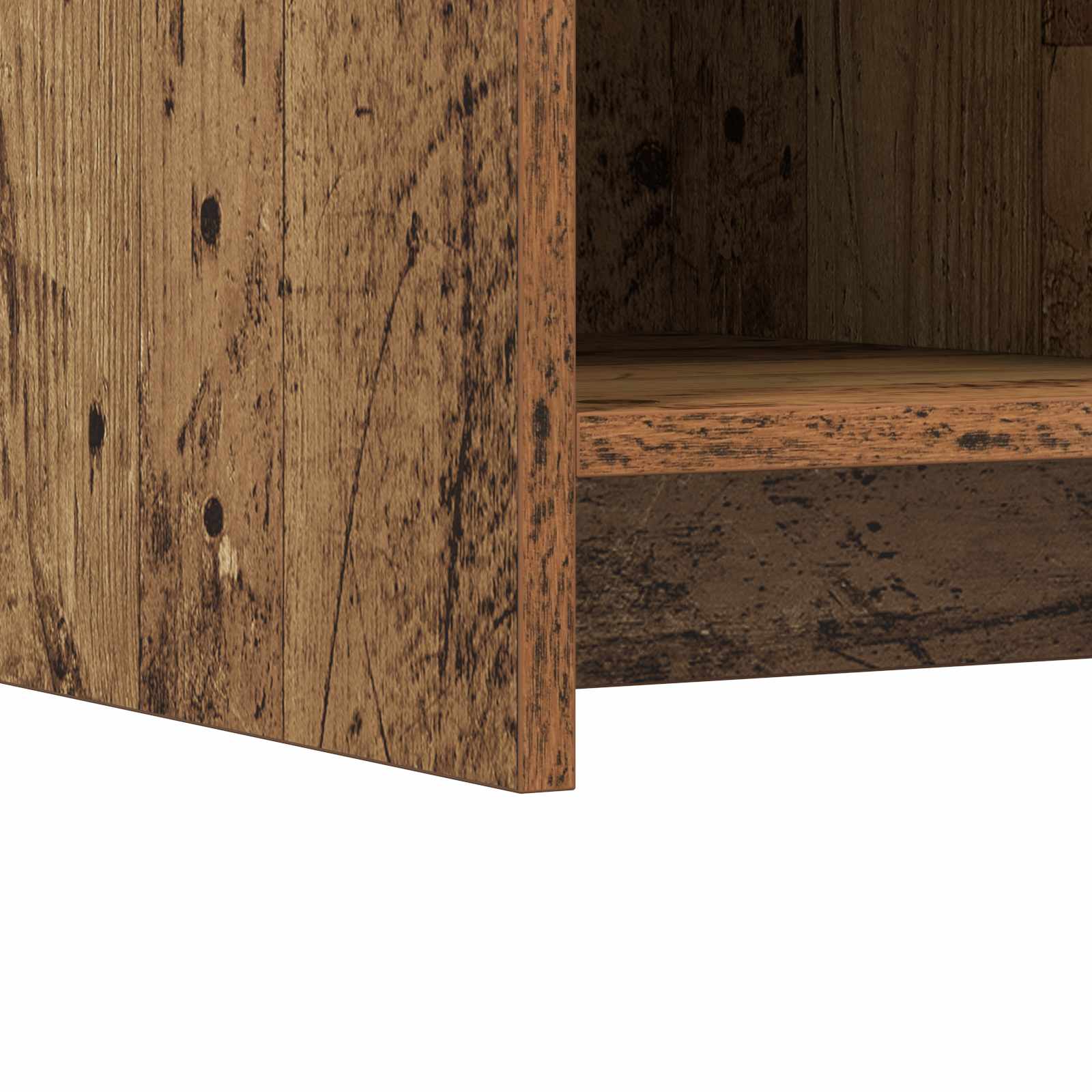 Schuhschrank Altholz 85 x 39,5 x 70 cm Holzwerkstoff
