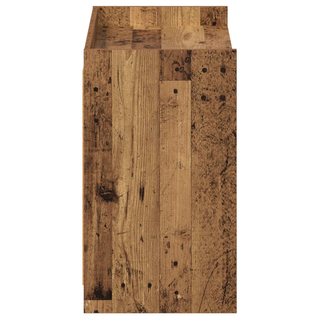Schuhschrank Altholz 85 x 39,5 x 70 cm Holzwerkstoff