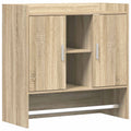 Wandregal Wandhalterung Sonoma-Eiche 80 x 36 x 80 cm