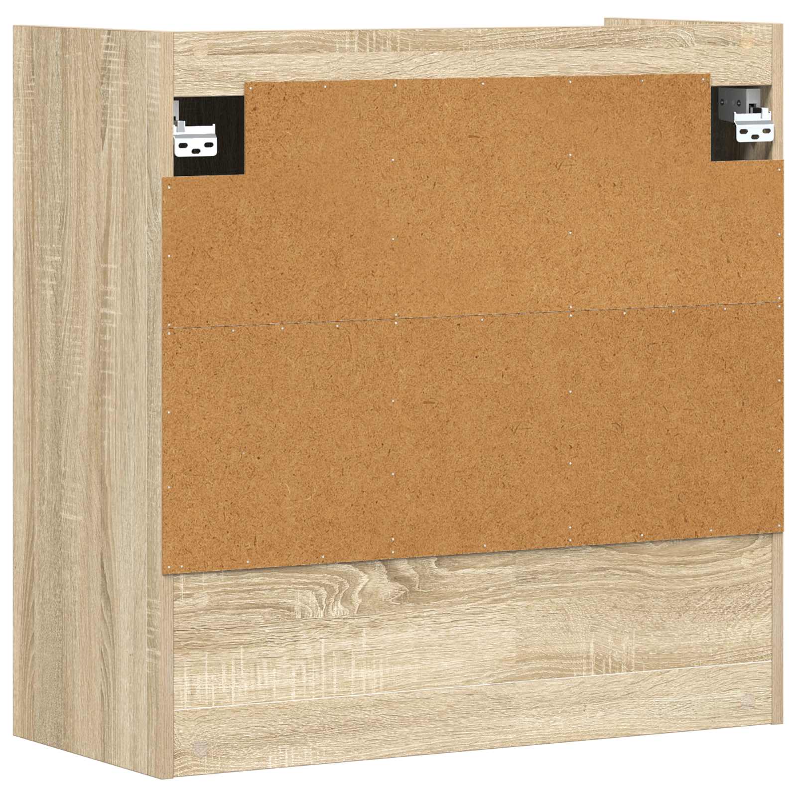 Wandregal Wandhalterung Sonoma-Eiche 80 x 36 x 80 cm