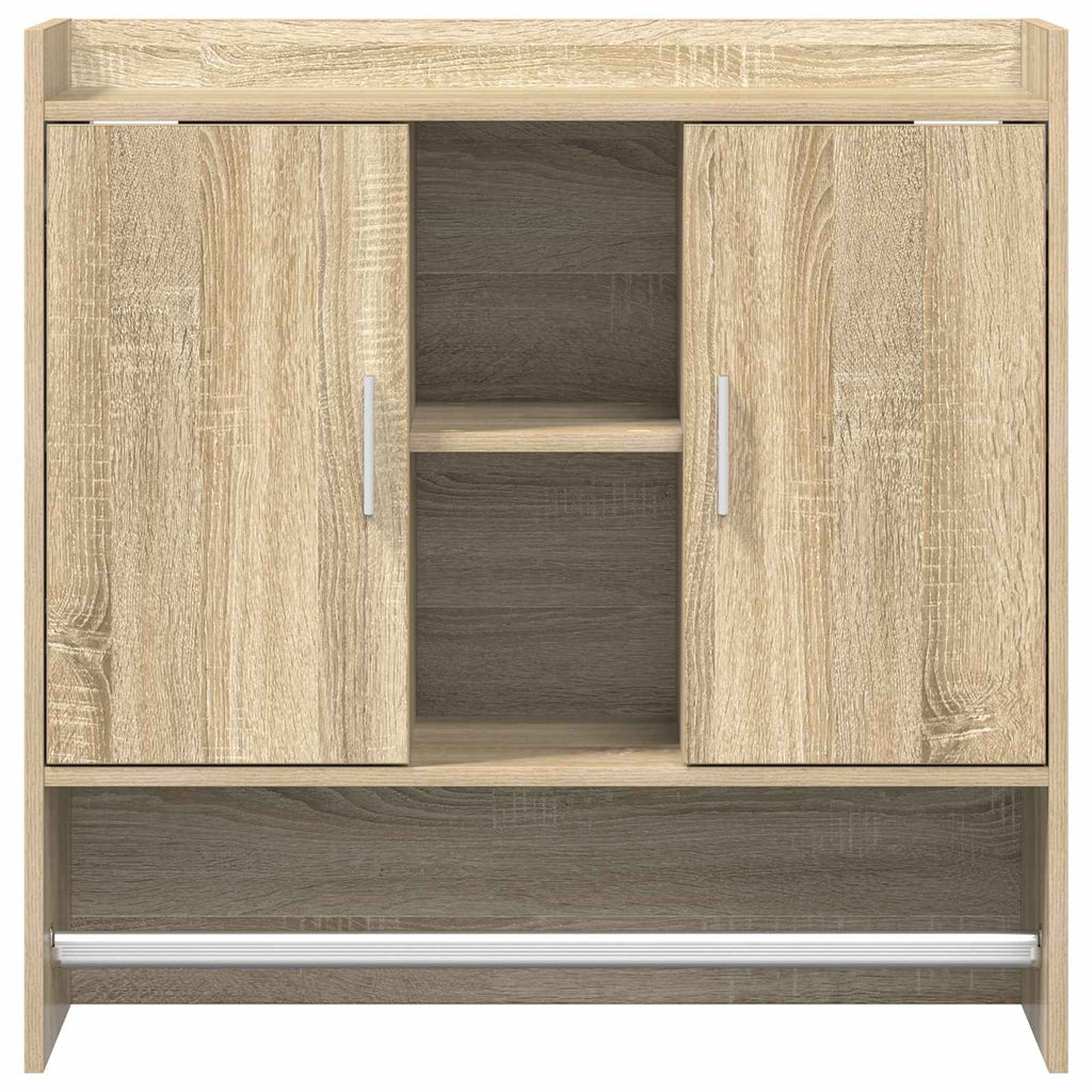 Wandregal Wandhalterung Sonoma-Eiche 80 x 36 x 80 cm