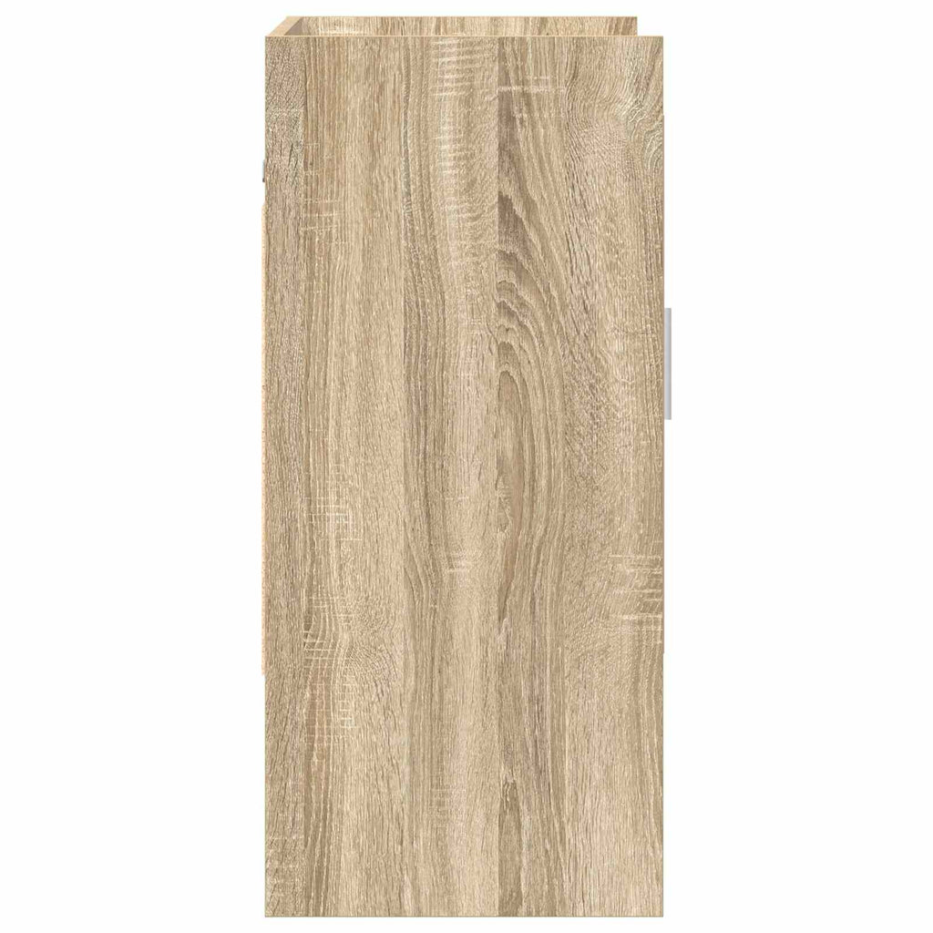 Wandregal Wandhalterung Sonoma-Eiche 80 x 36 x 80 cm
