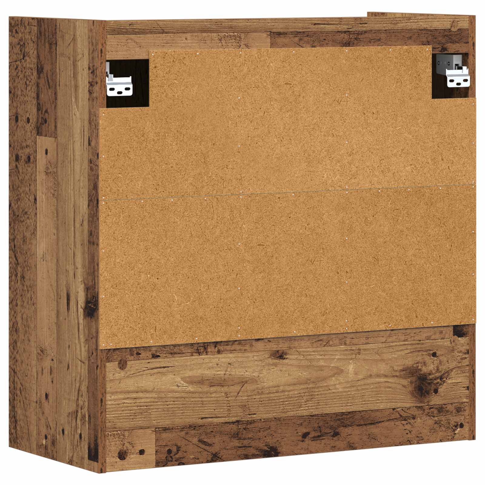 Wandregal Wandhalterung Altholz 80 x 36 x 80 cm Holzwerkstoff