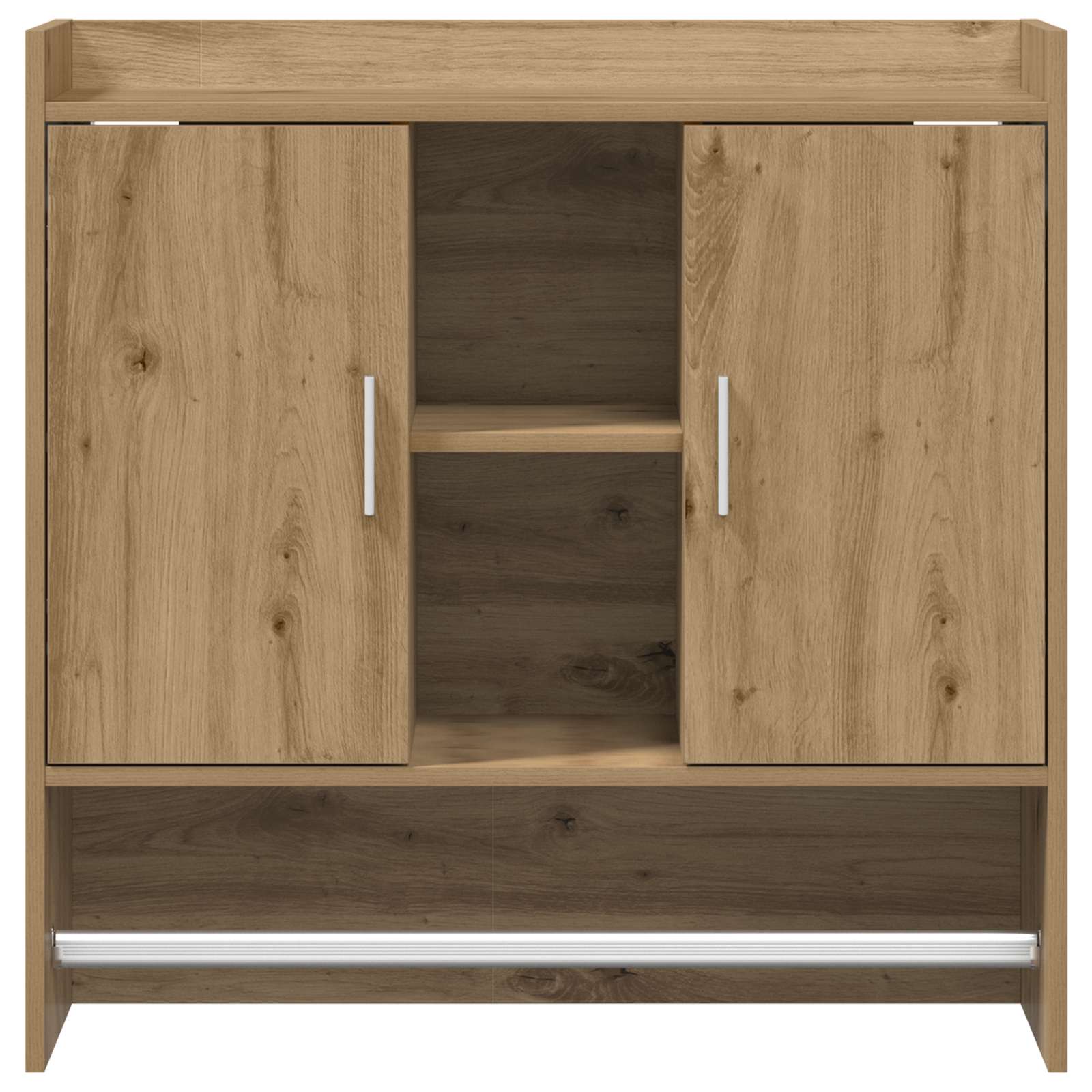Wandregal Wandhalterung Artisan-Eiche 80 x 36 x 80 cm