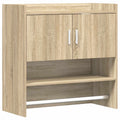 Wandregal Wandhalterung Sonoma-Eiche 80 x 36 x 80 cm