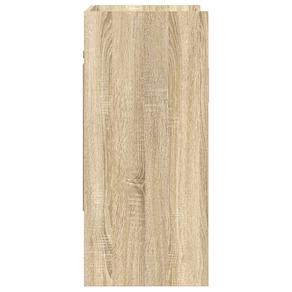 Wandregal Wandhalterung Sonoma-Eiche 80 x 36 x 80 cm