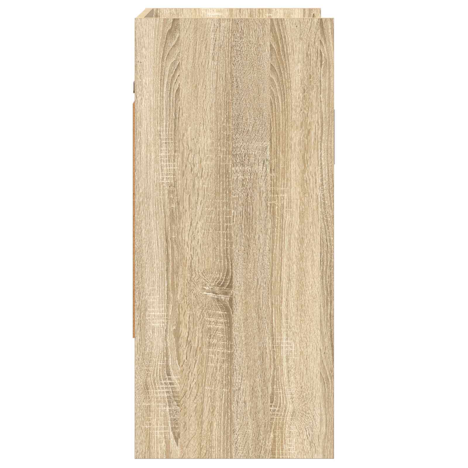 Wandregal Wandhalterung Sonoma-Eiche 80 x 36 x 80 cm