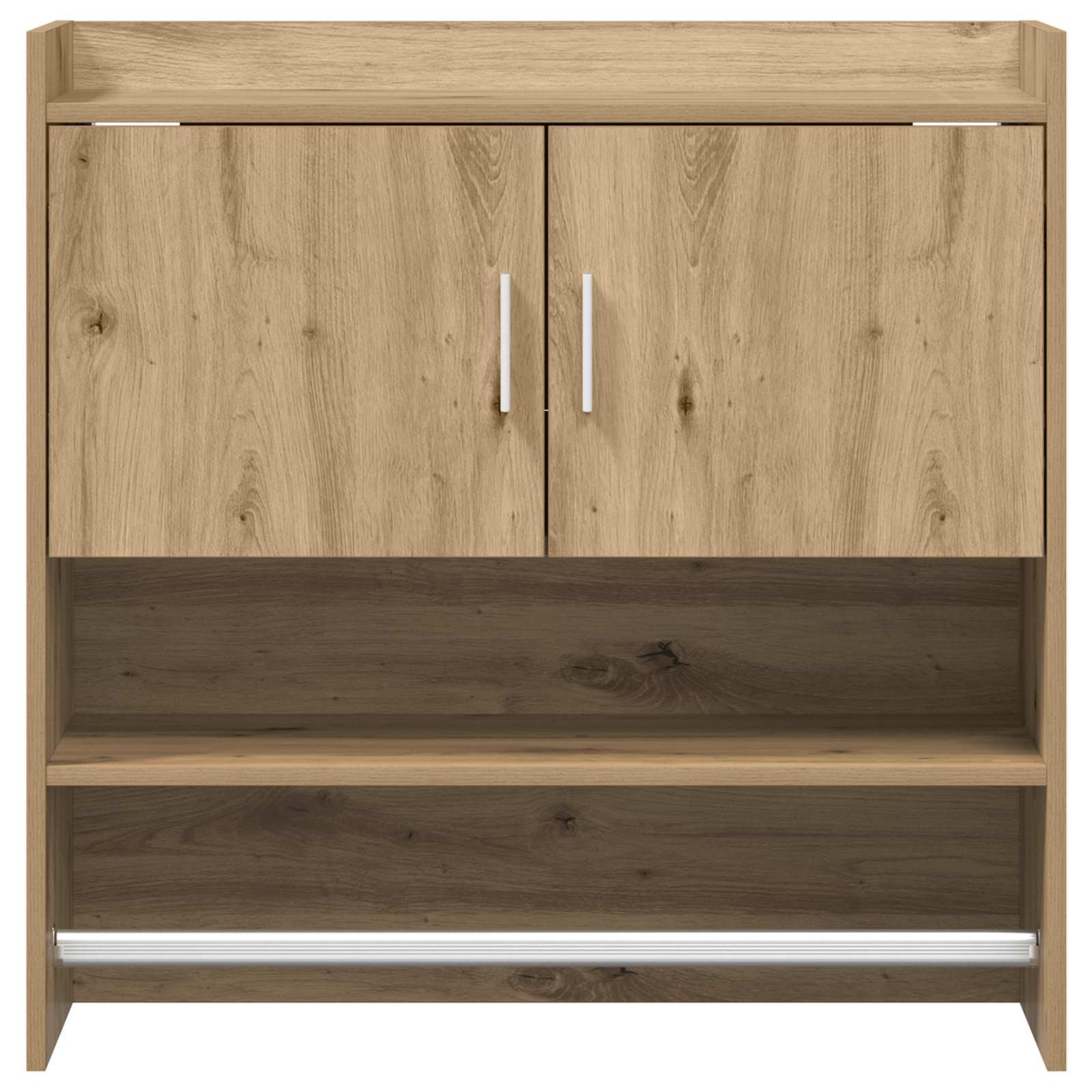 Wandregal Wandhalterung Artisan-Eiche 80 x 36 x 80 cm
