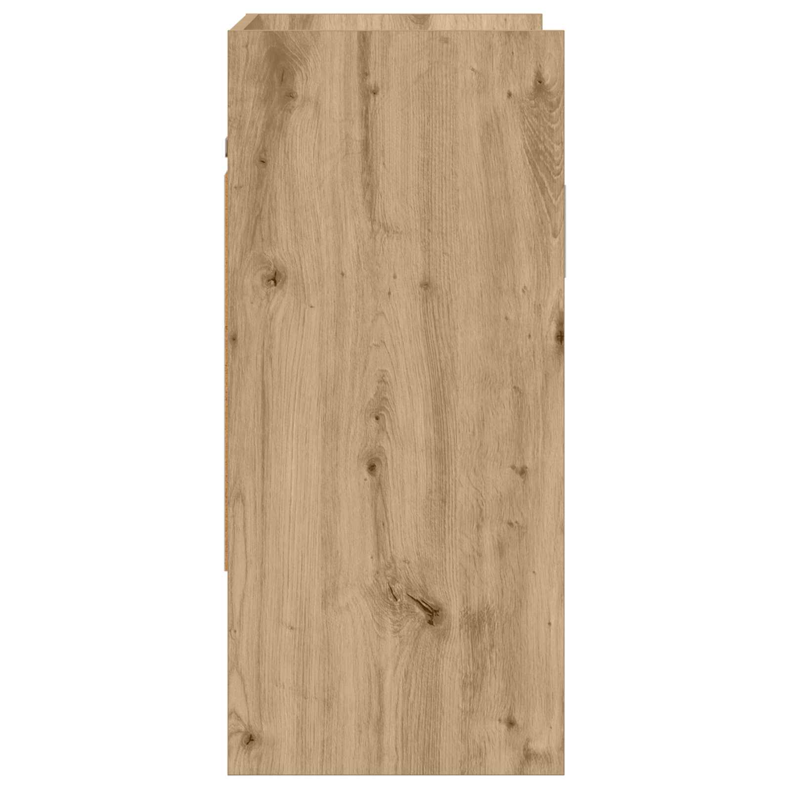 Wandregal Wandhalterung Artisan-Eiche 80 x 36 x 80 cm