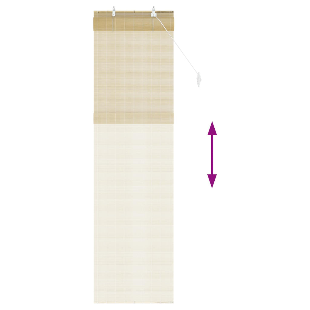 Rollo Natur 60 x 220 cm Bambus