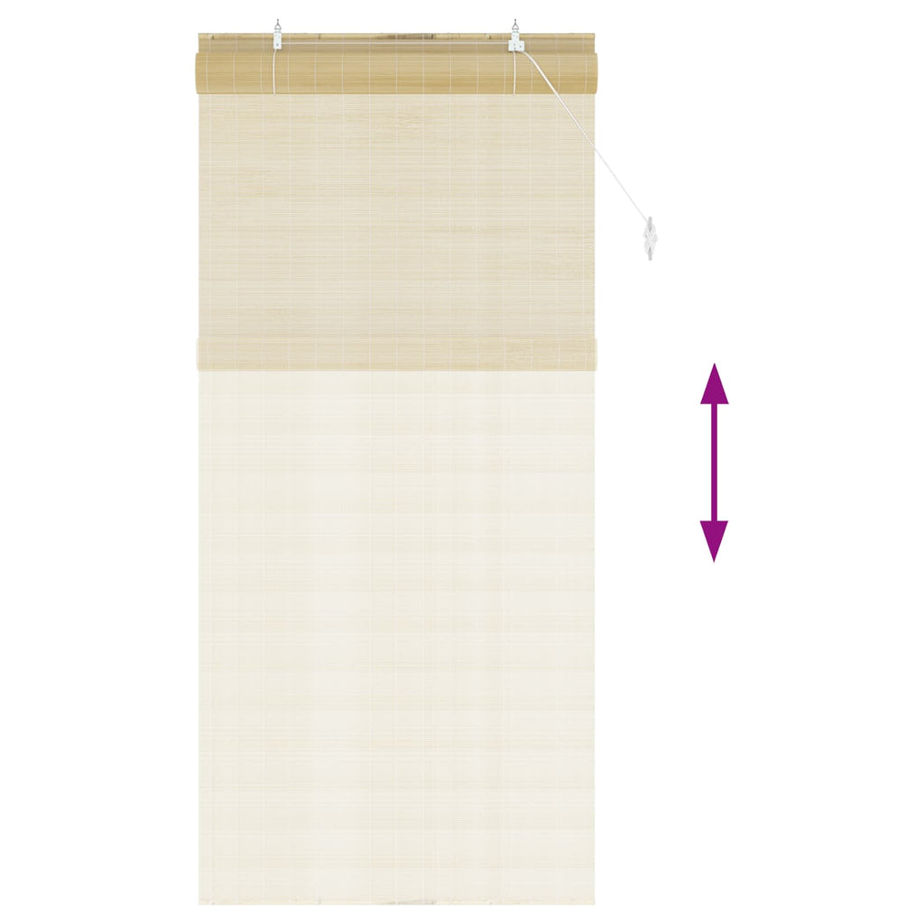 Rollo Natur 90 x 220 cm Bambus