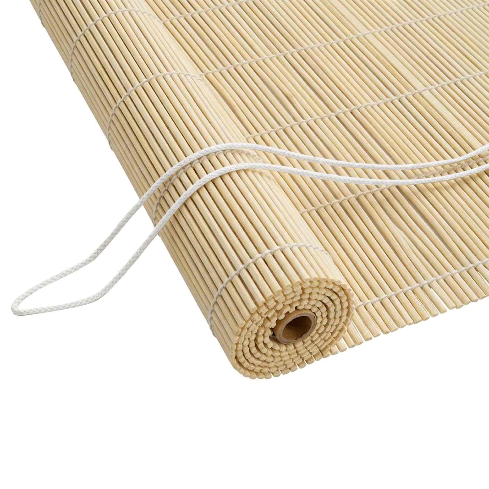 Rollo Natur 160 x 160 cm Bambus