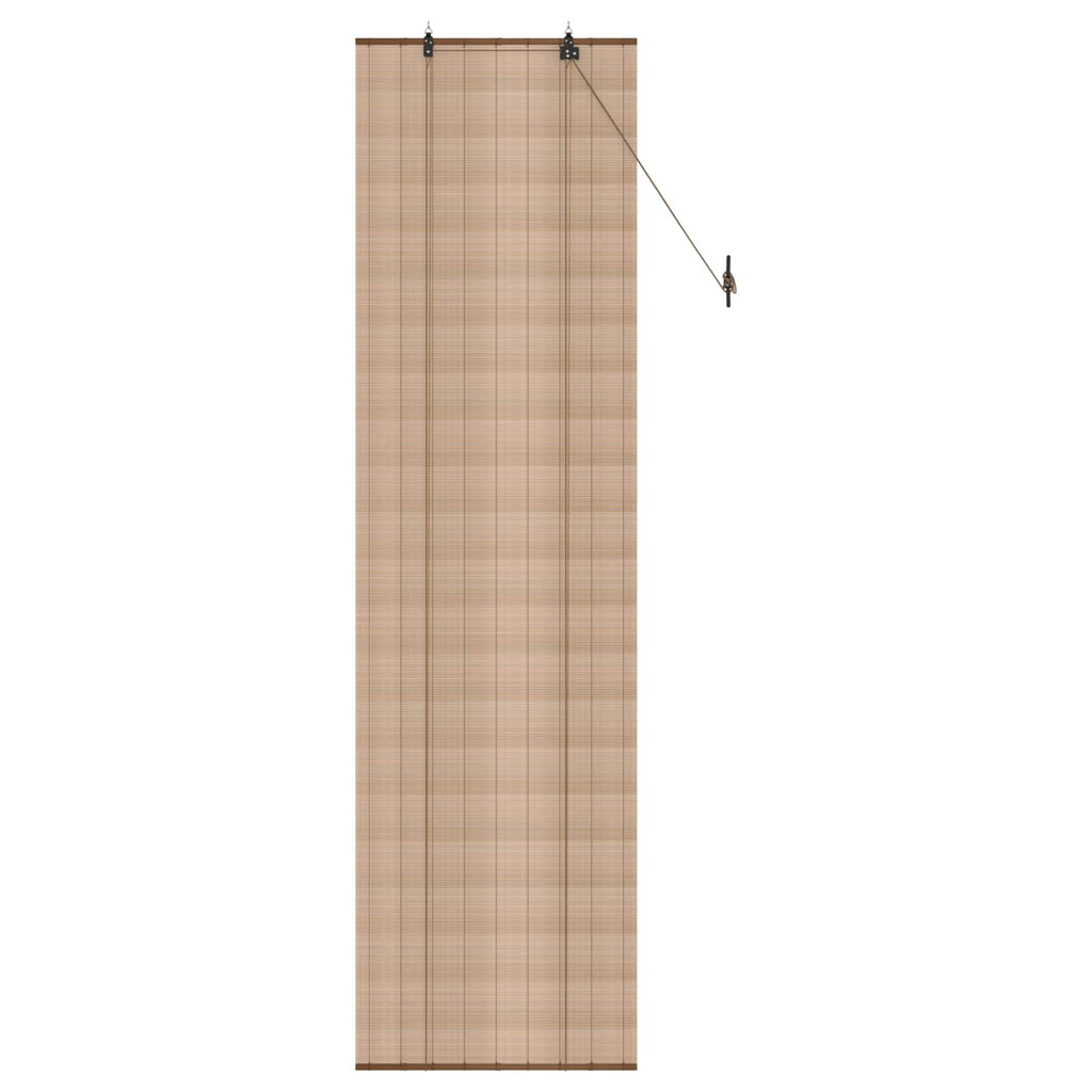 Rollo Braun 60 x 220 cm Bambus