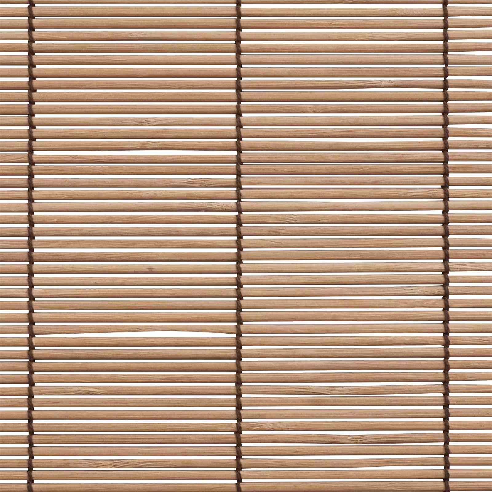 Rollo Braun 90 x 220 cm Bambus
