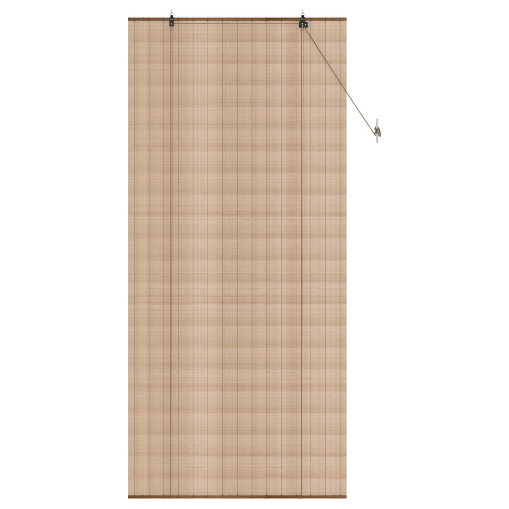 Rollo Braun 110 x 220 cm Bambus