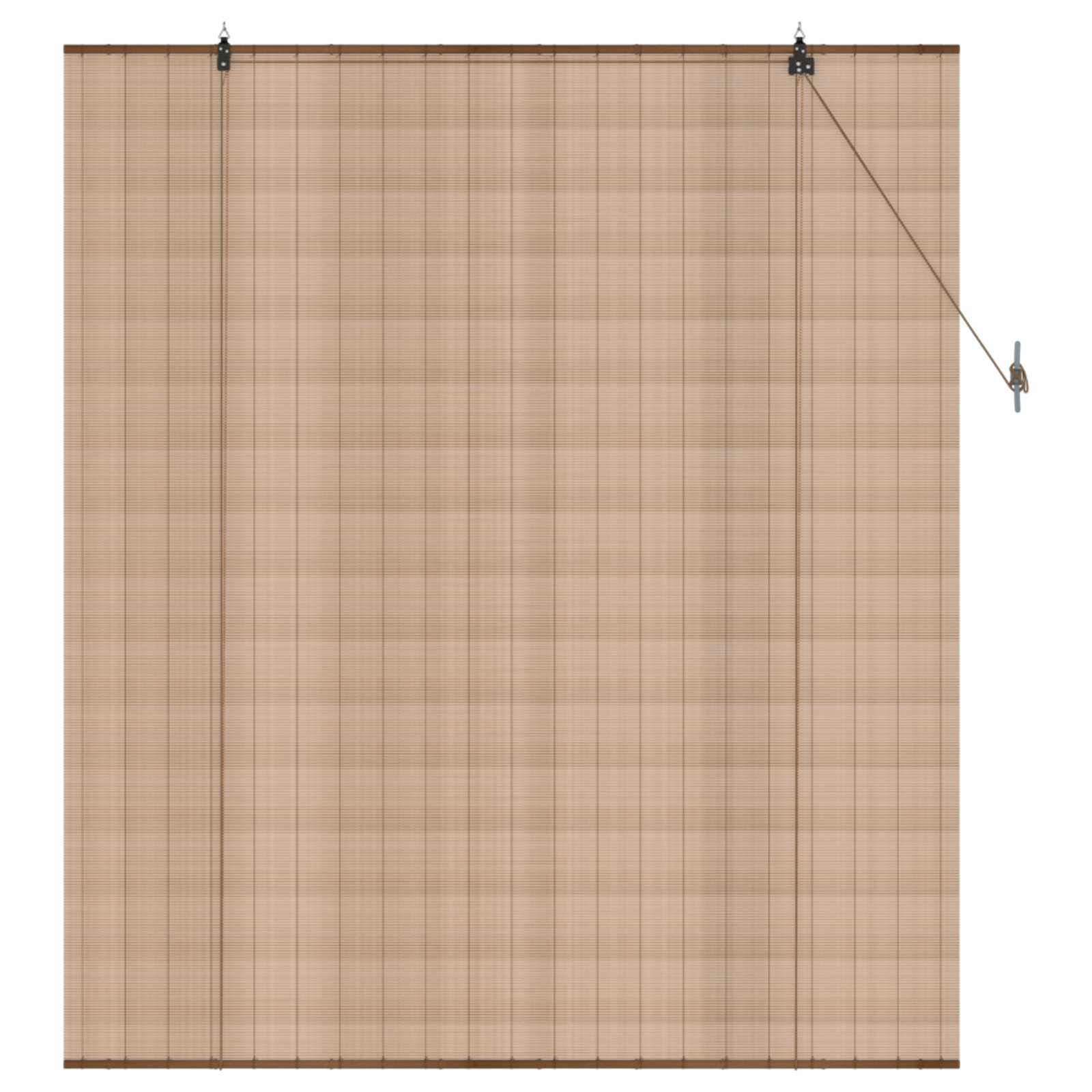 Rollo Braun 130 x 160 cm Bambus