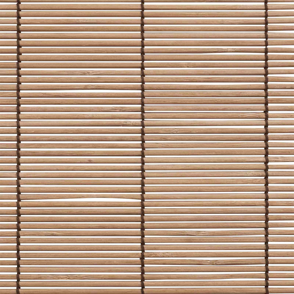 Rollo Braun 130 x 160 cm Bambus