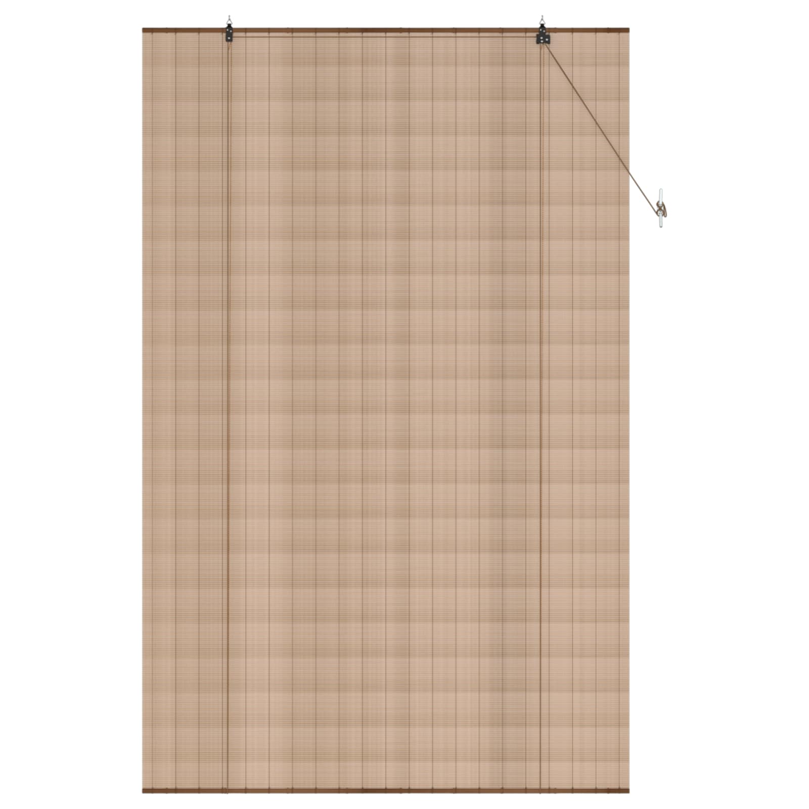 Rollo Braun 160 x 220 cm Bambus
