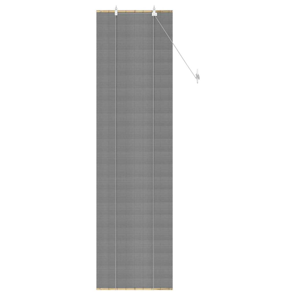 Rollo Grau 70 x 220 cm Bambus