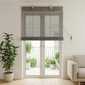 Rollo Grau 80 x 220 cm Bambus
