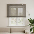 Rollo Grau 90 x 160 cm Bambus