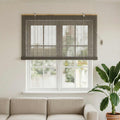 Rollo Grau 140 x 160 cm Bambus