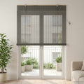 Rollo Grau 160 x 220 cm Bambus