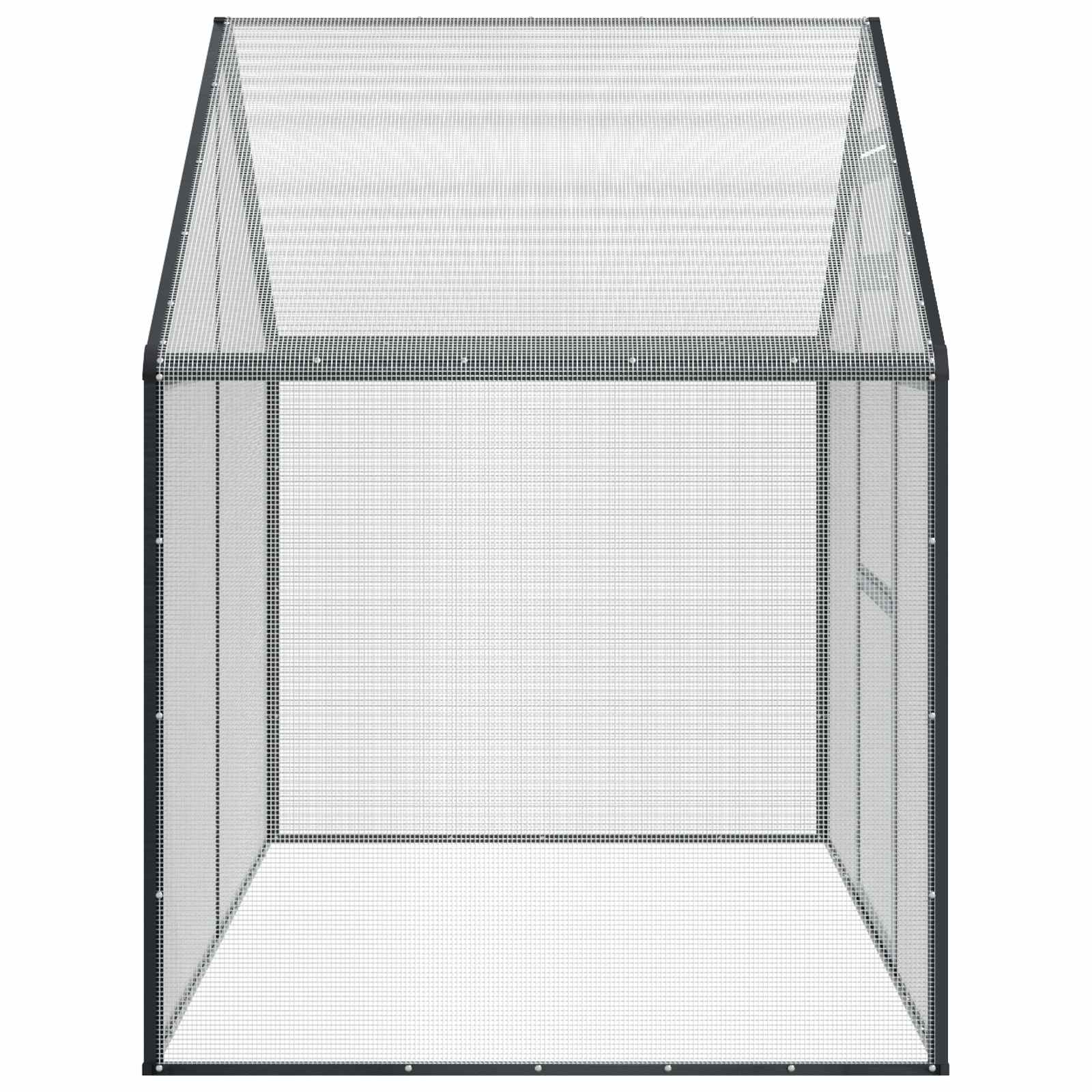 Vogelkäfig Anthrazit 181,5 x 110,5 x 173,5 cm